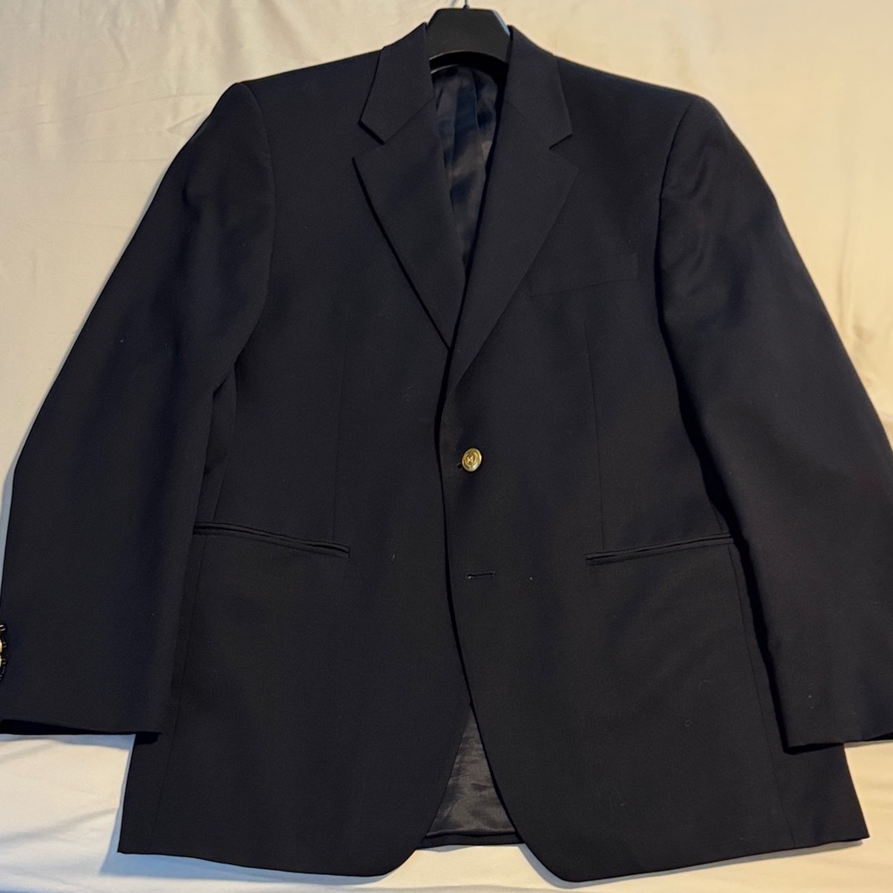 Chaps Classic Navy Men's Blazer - Size 38R